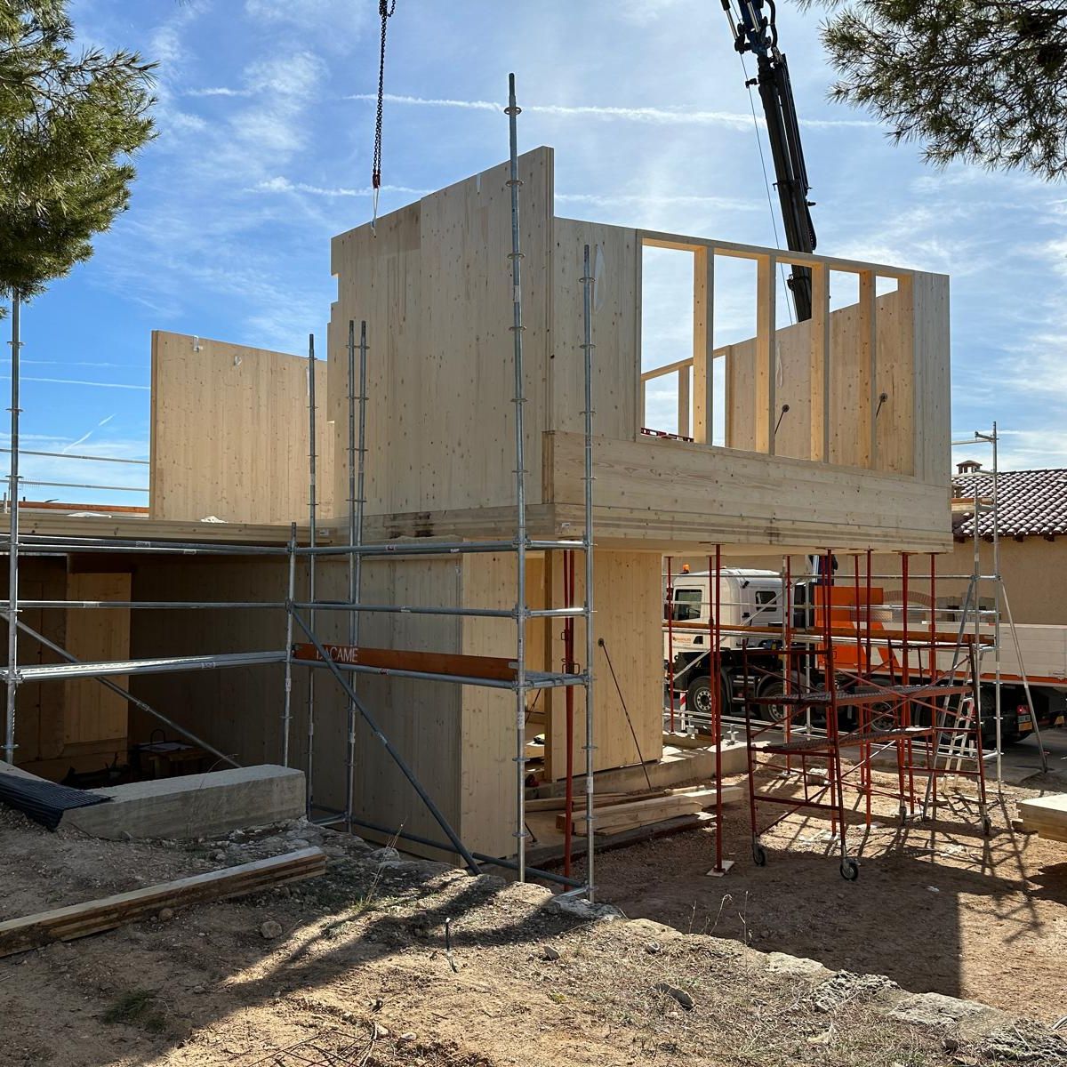 Foto de casa de madera