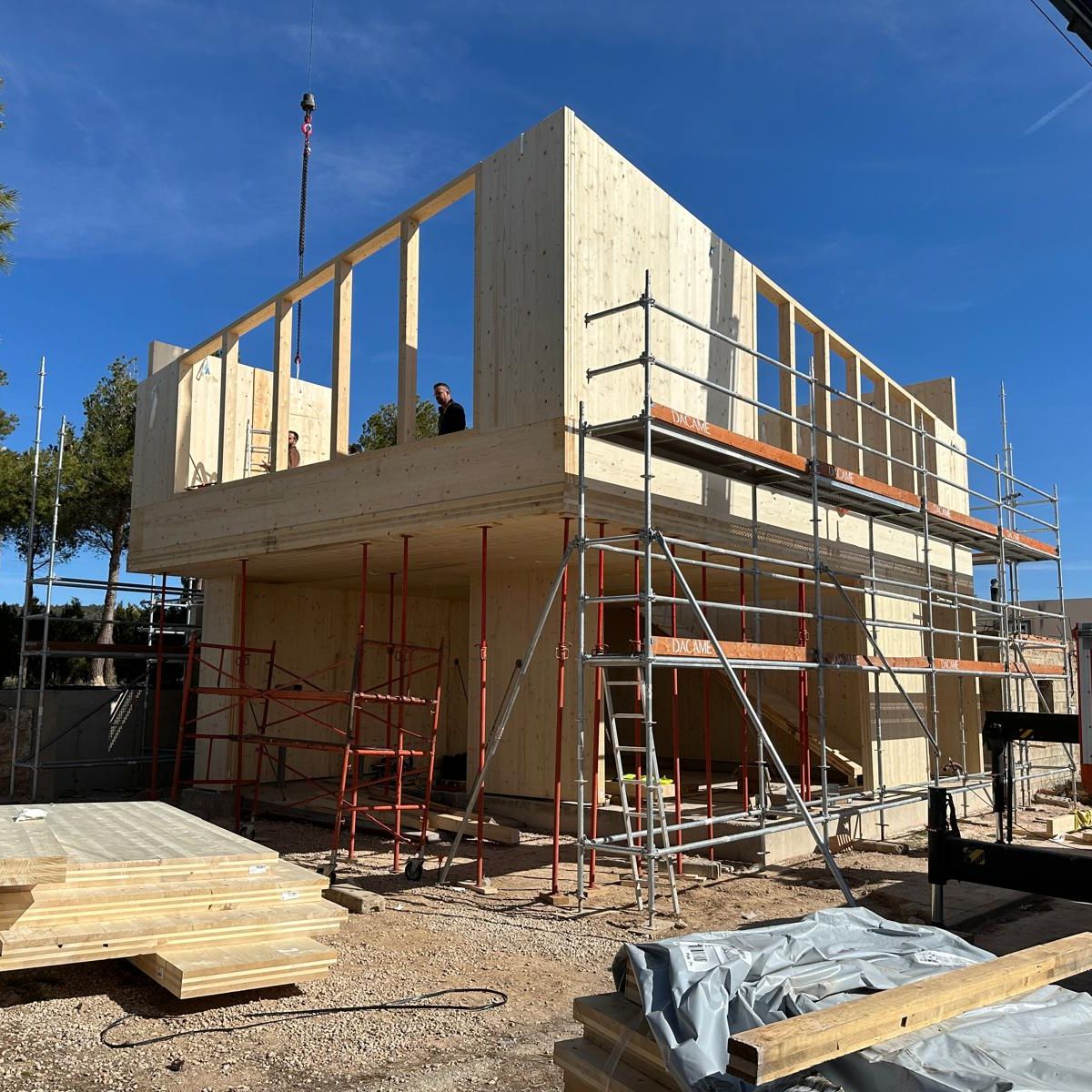 Foto de casa de madera