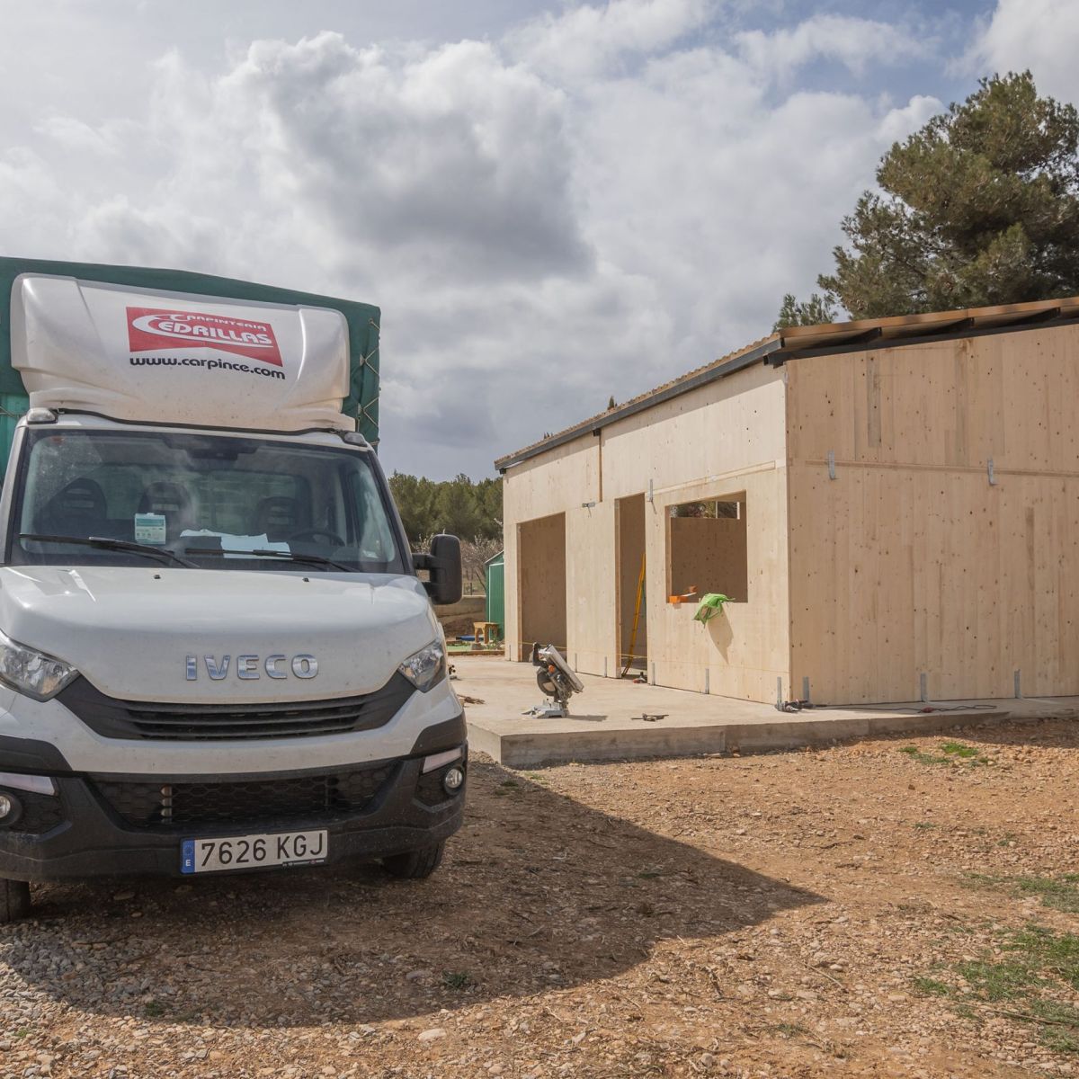 Foto de casa de madera