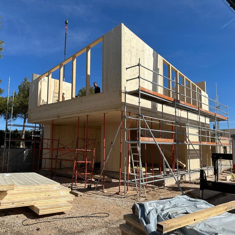 Foto de casa de madera