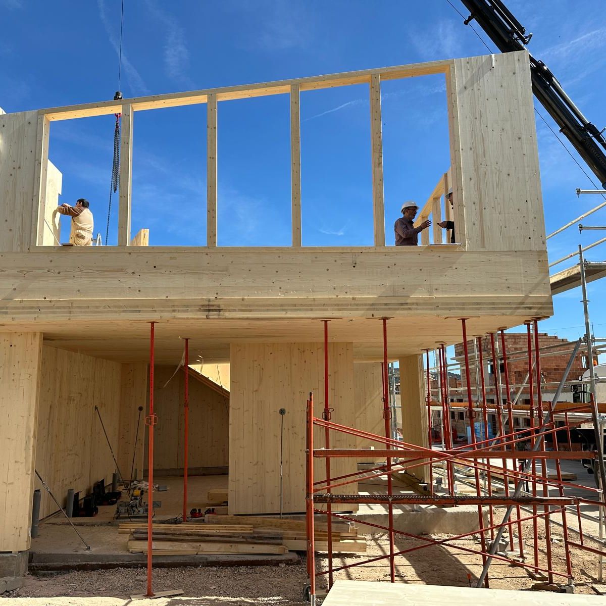 Foto de casa de madera