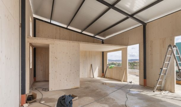 Foto de casa de madera