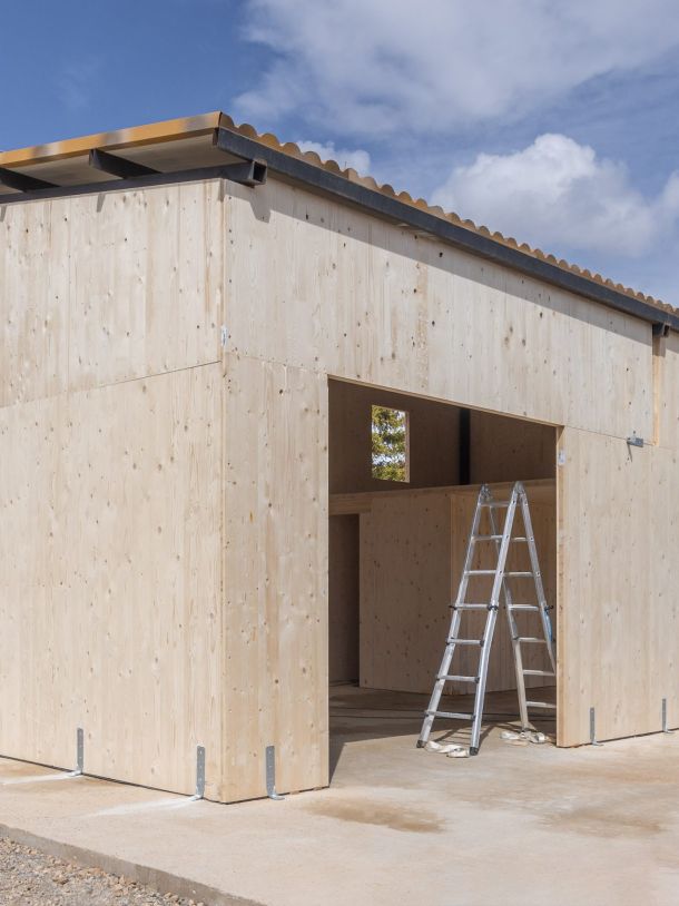 Foto de casa de madera